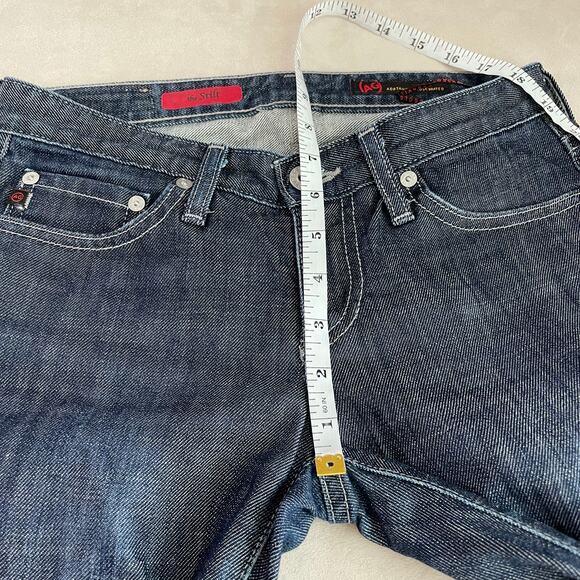 AG Adriano Goldschmied the Stilt Skinny Jeans Size 25R Low Rise EUC Inseam 30.5" - Picture 10 of 11